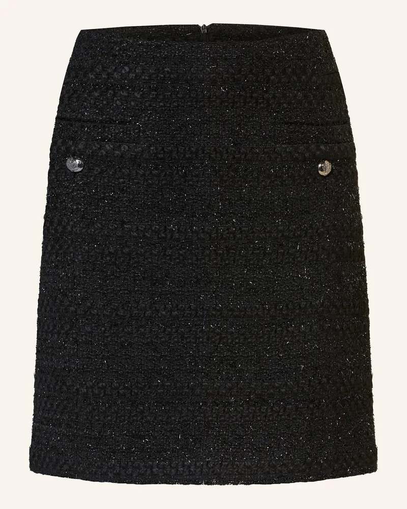 SLY 010 Rock Larissa Mit Glitzergarn schwarz Schwarz