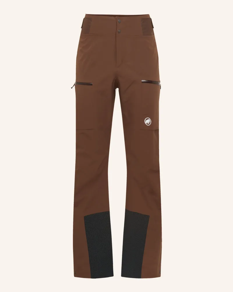 Mammut Hardshell-Skihose Stoney Hs braun Braun
