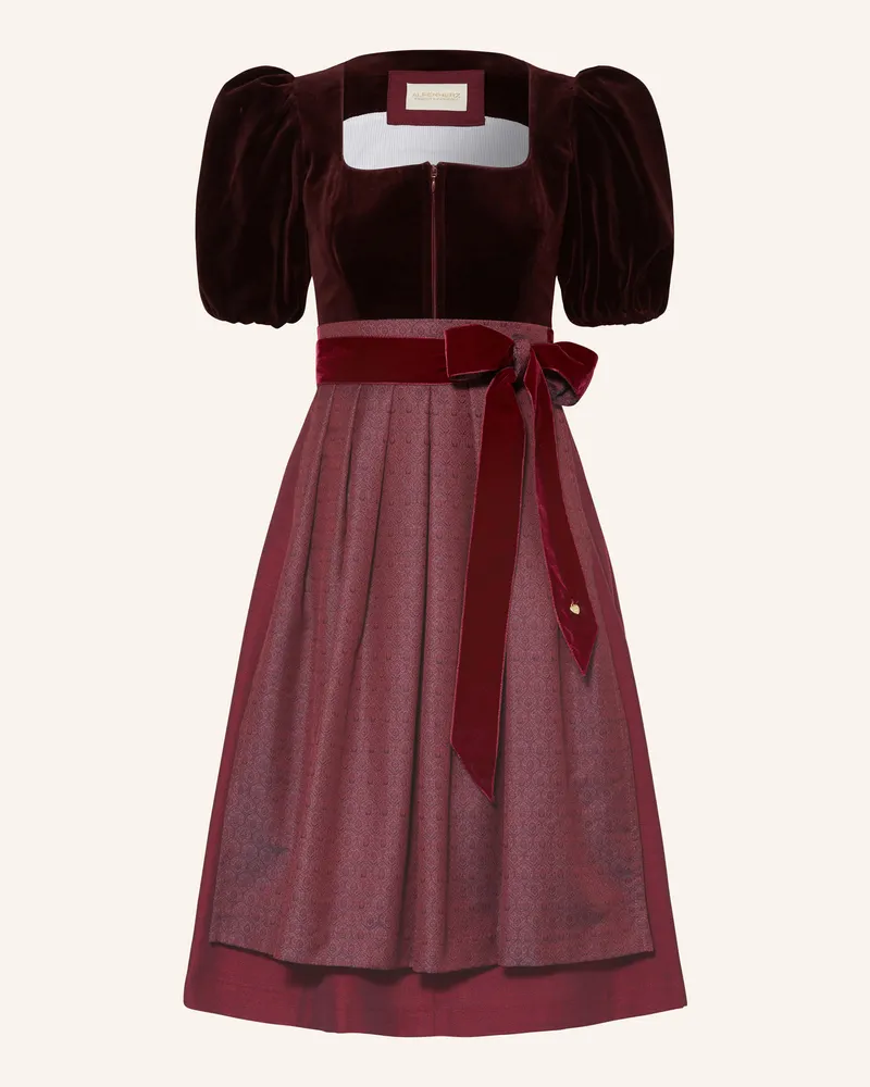 AlpenHERZ Dirndl MONA Dunkelrot