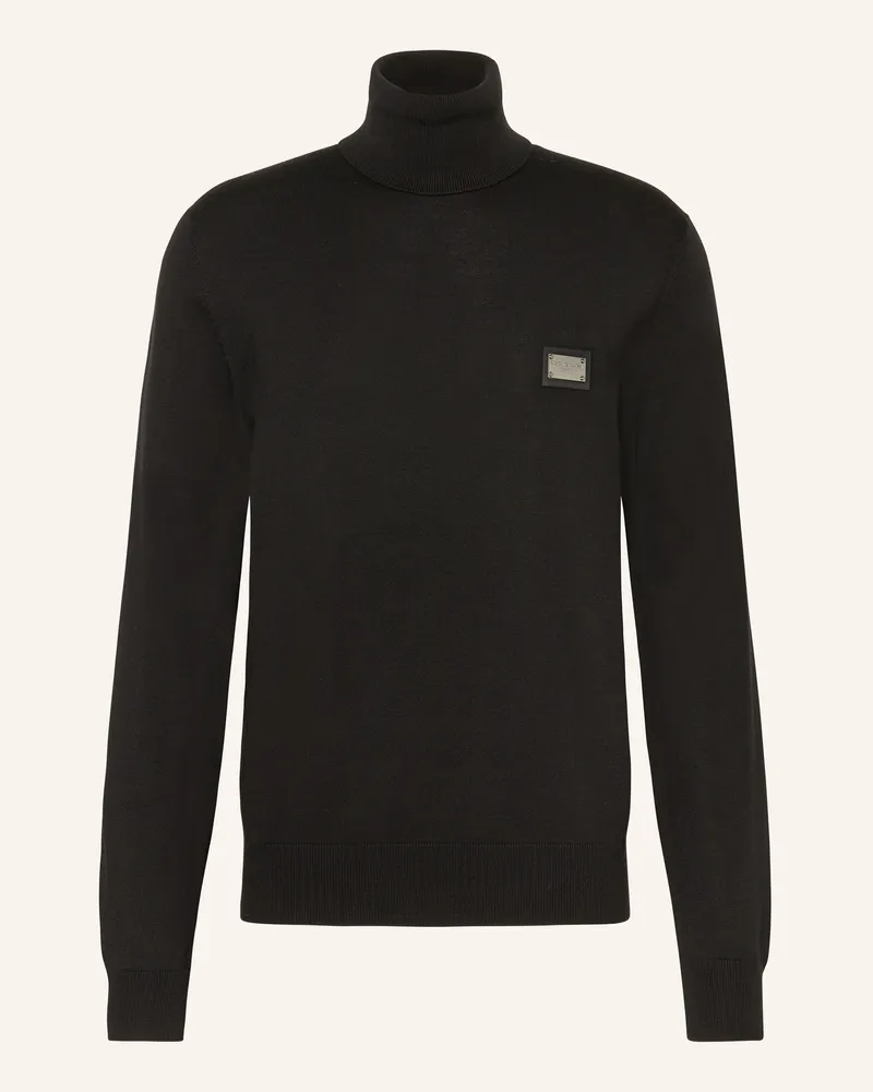 Dolce & Gabbana Rollkragenpullover Schwarz