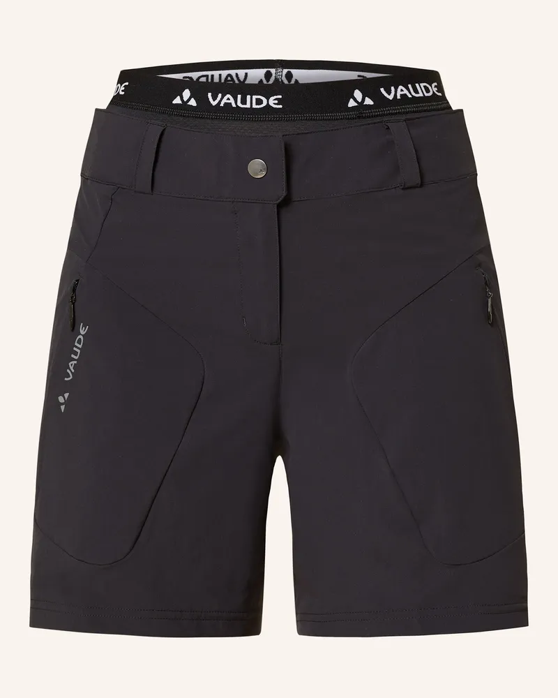 Vaude Radhose mit gepolstertem Einsatz ALTISSIMO SHORTY Schwarz
