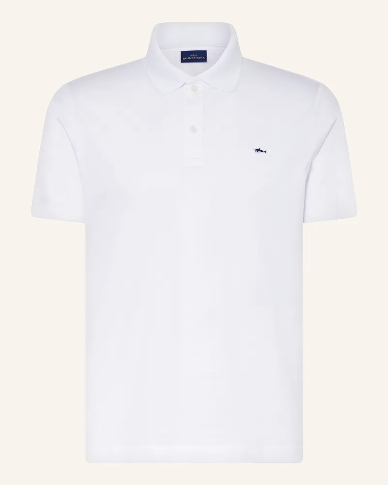 Paul & Shark Jersey-Poloshirt Weiss