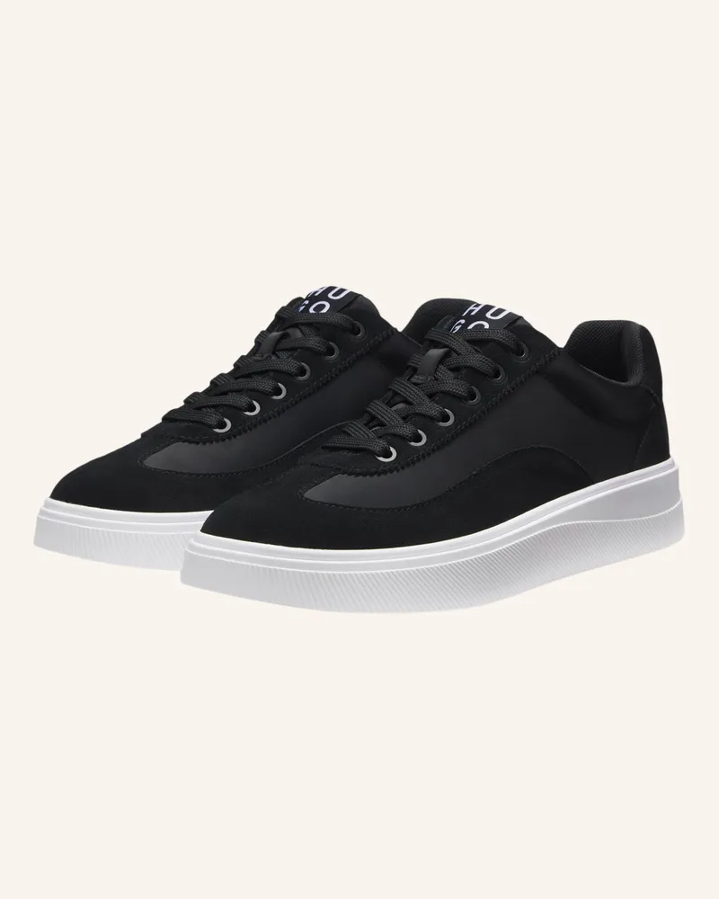 HUGO BOSS Turnschuh LYZZ_TENN_STSD Schwarz