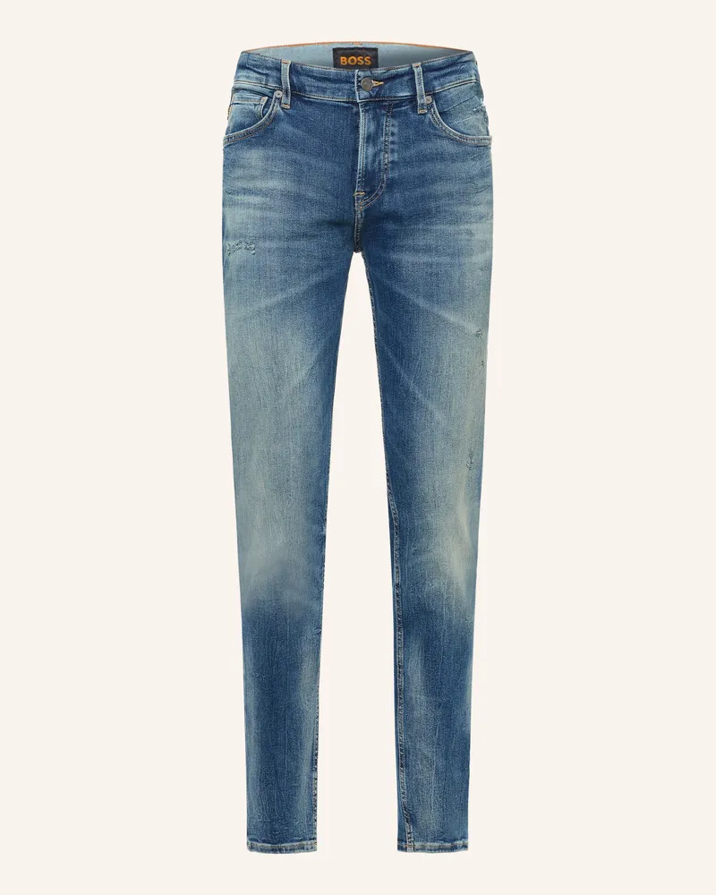 HUGO BOSS Jeans Onyx Slim Taper Fit blau 436