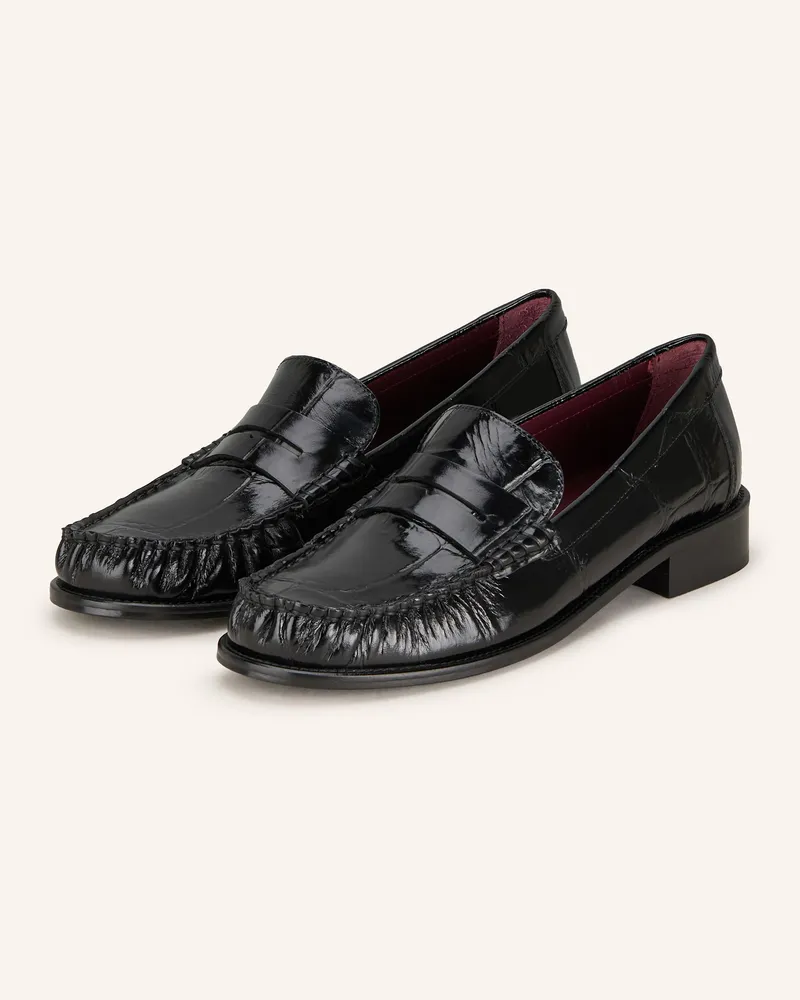 Paris Texas Penny-Loafer Dylan schwarz Schwarz