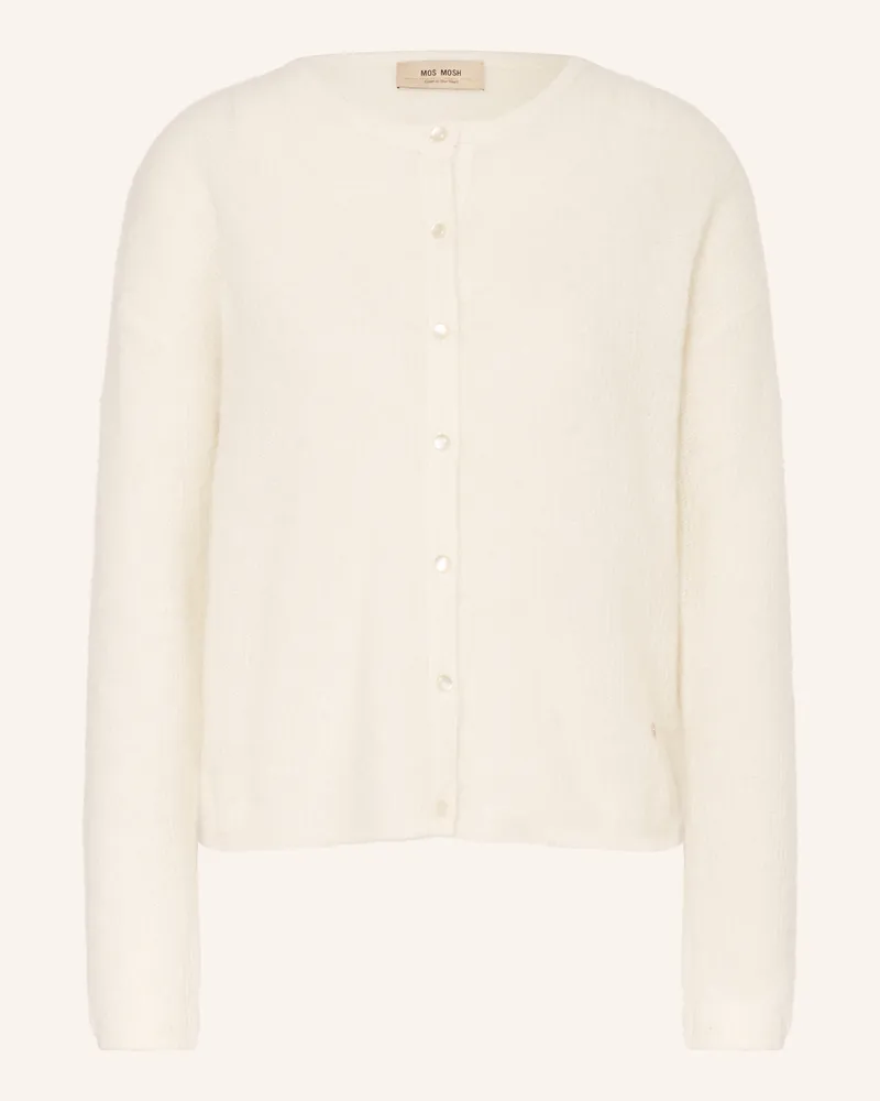 Mos Mosh Strickjacke Mmaimine weiss Ecru