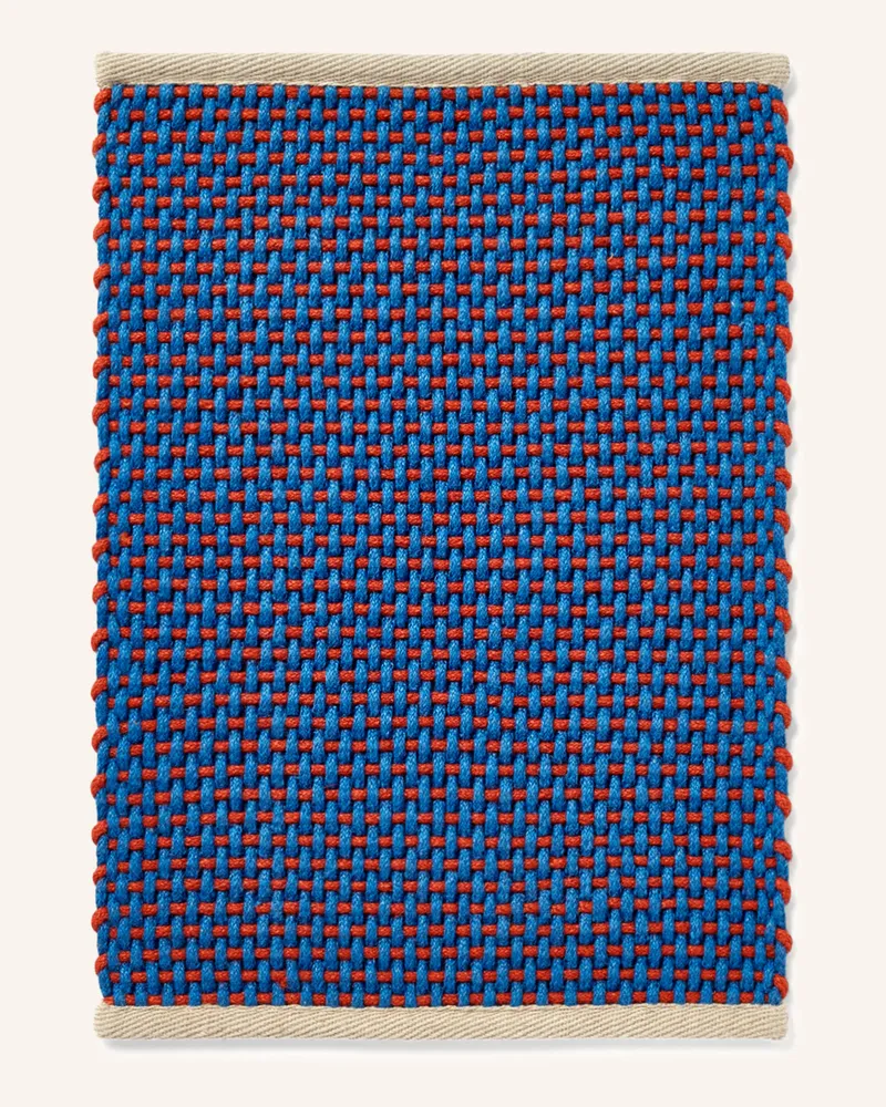 Hay Fußmatte blau Blau