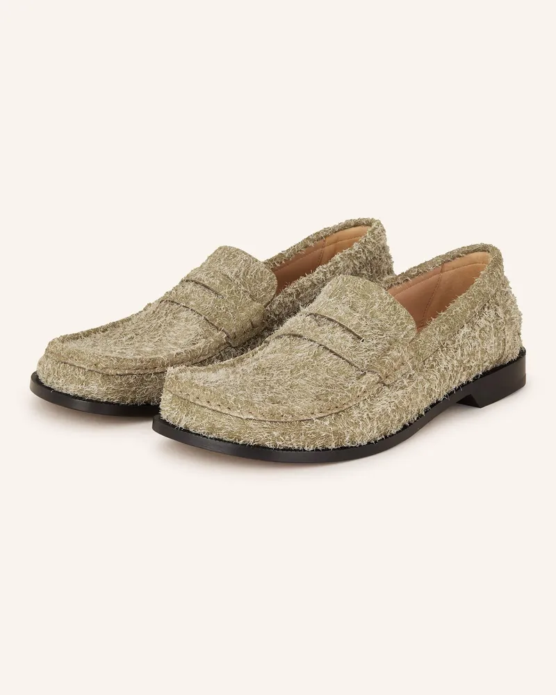 Loewe Penny-Loafer Campo gruen Khaki