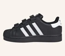 Superstar Ii Comfort Closure Kids Schuh schwarz