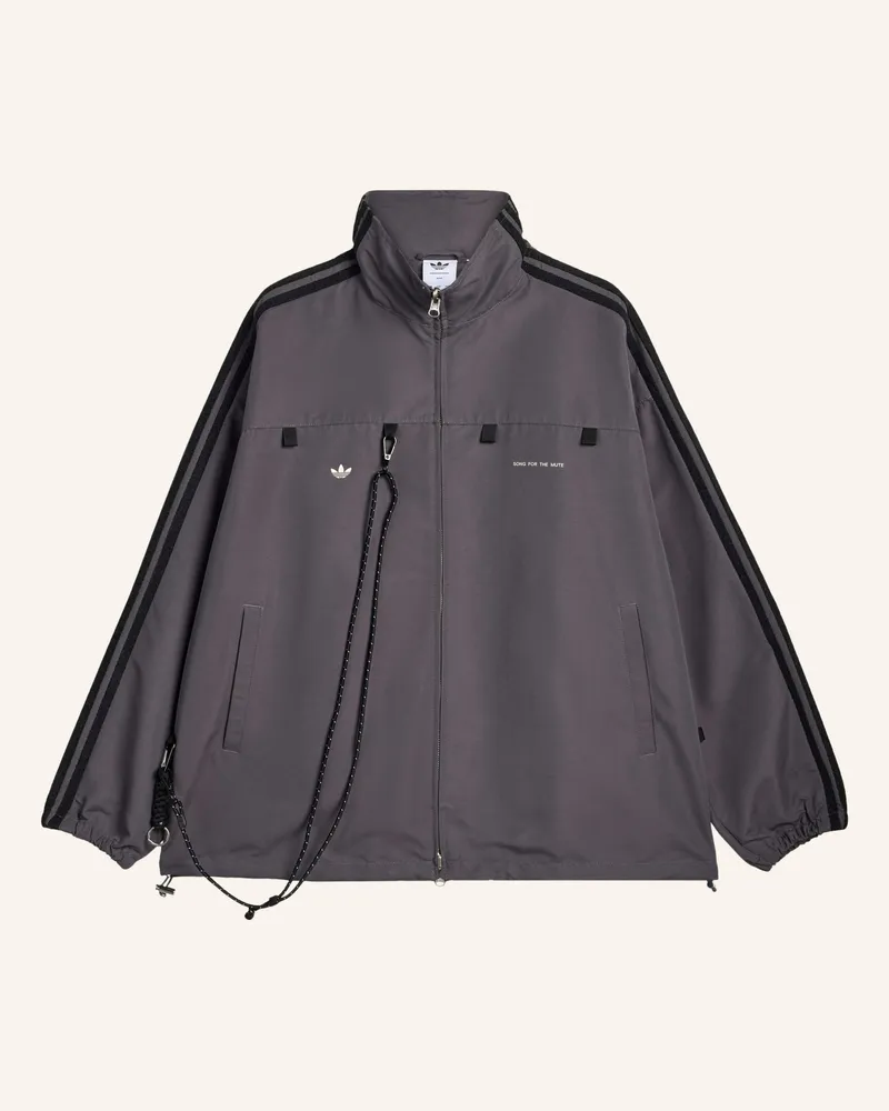 adidas Jacke sftm007 grau Dunkelgrau