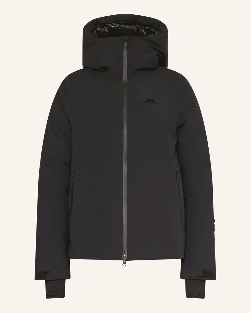 J.Lindeberg Daunen-Skijacke Schwarz