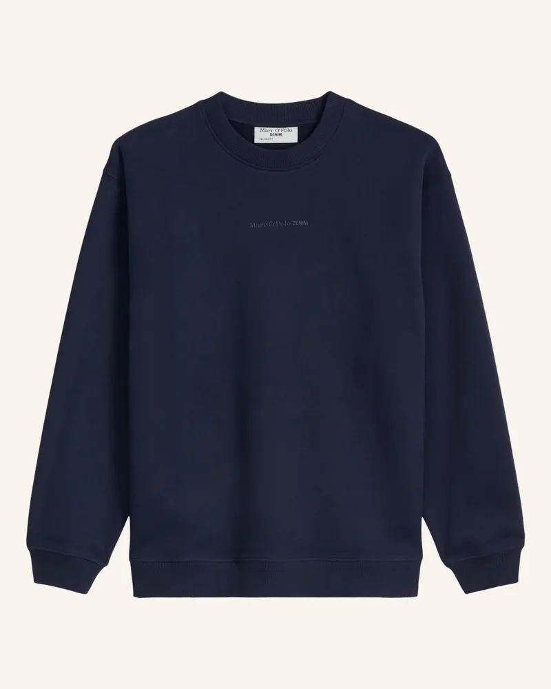 Marc O'Polo Sweatshirt blau Dunkelblau
