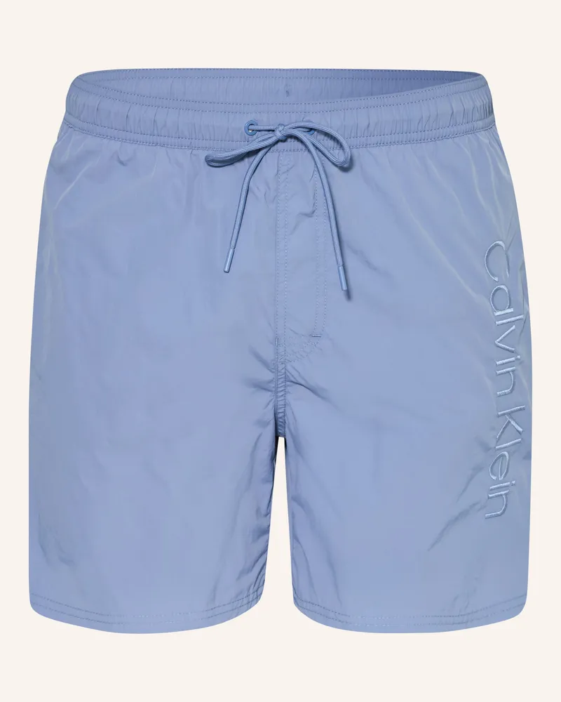 Calvin Klein Badeshorts blau Blaugrau