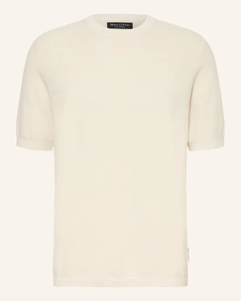 Marc O'Polo Strickshirt weiss Ecru