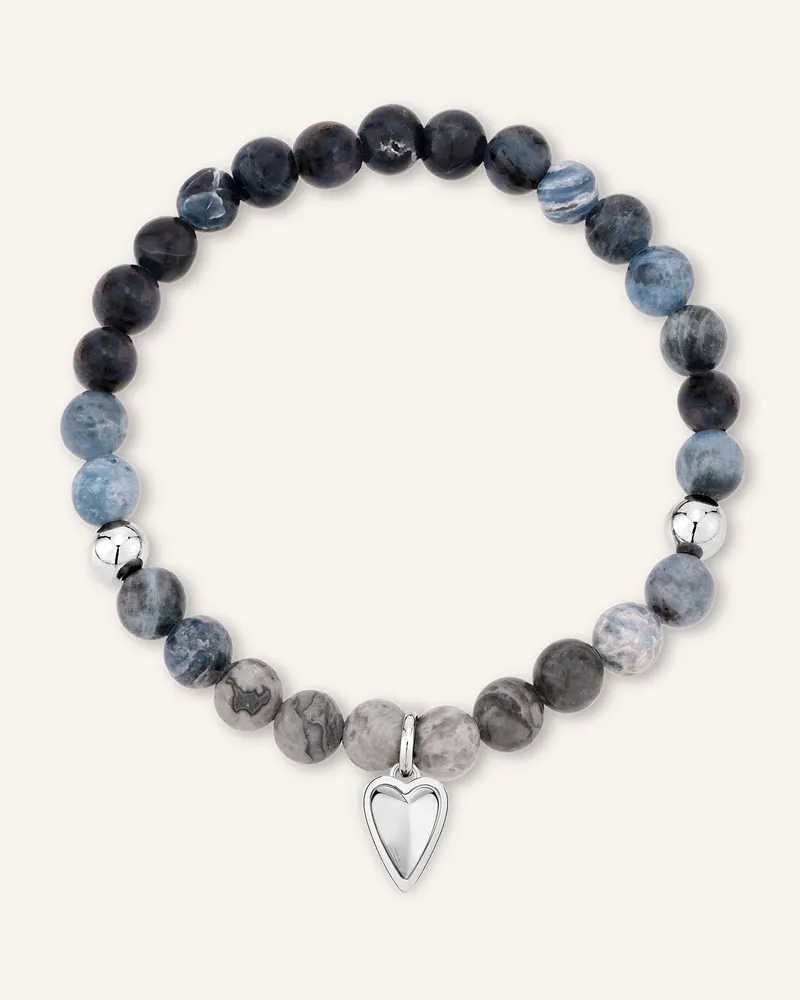 Liebeskind Armband  Aus  Edelstahl blau Blau