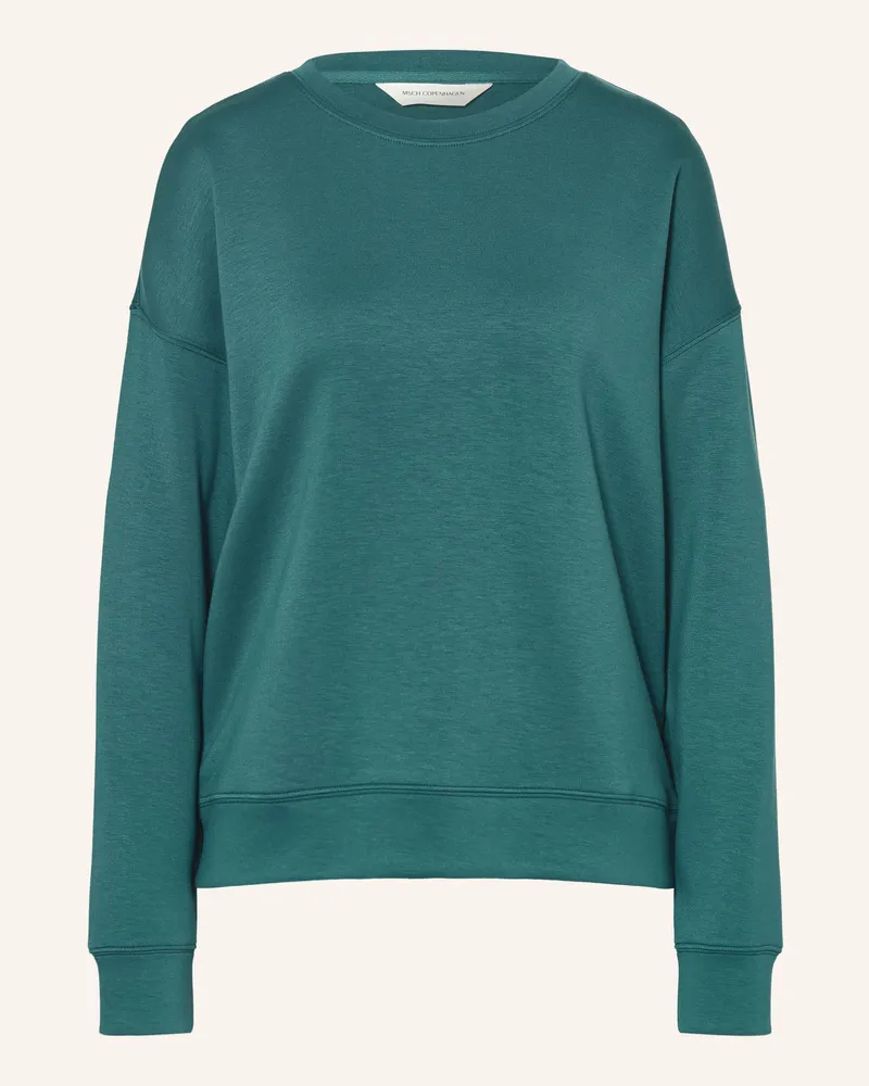 MOSS COPENHAGEN Sweatshirt Mschtania beige Petrol