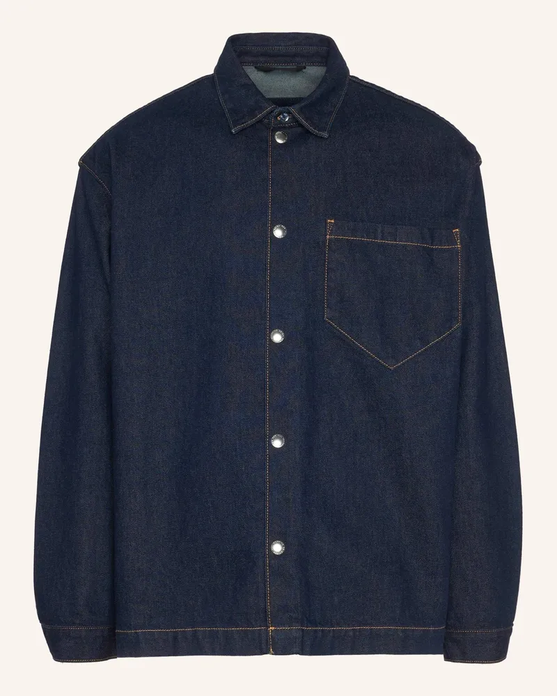 7 for all mankind Overshirt ENDURING Blau