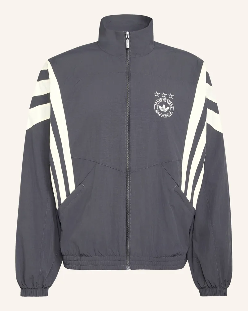 adidas Trainingsjacke Originals Santiago grau Dunkelgrau