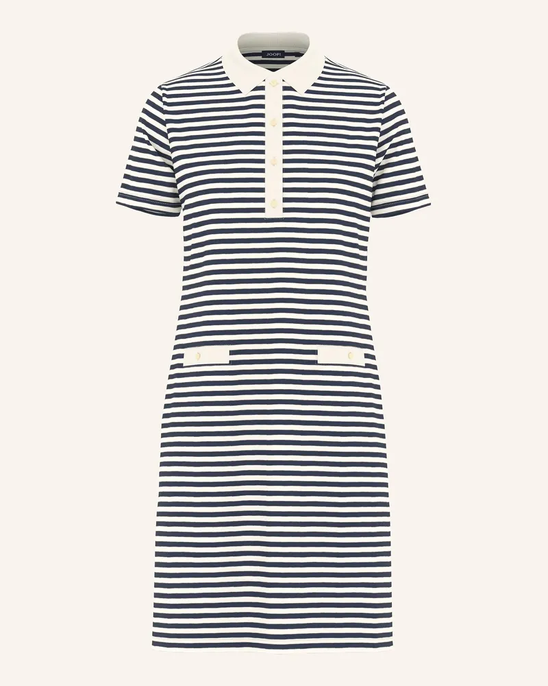 JOOP! Jersey-Polokleid TRAVISSA Weiss