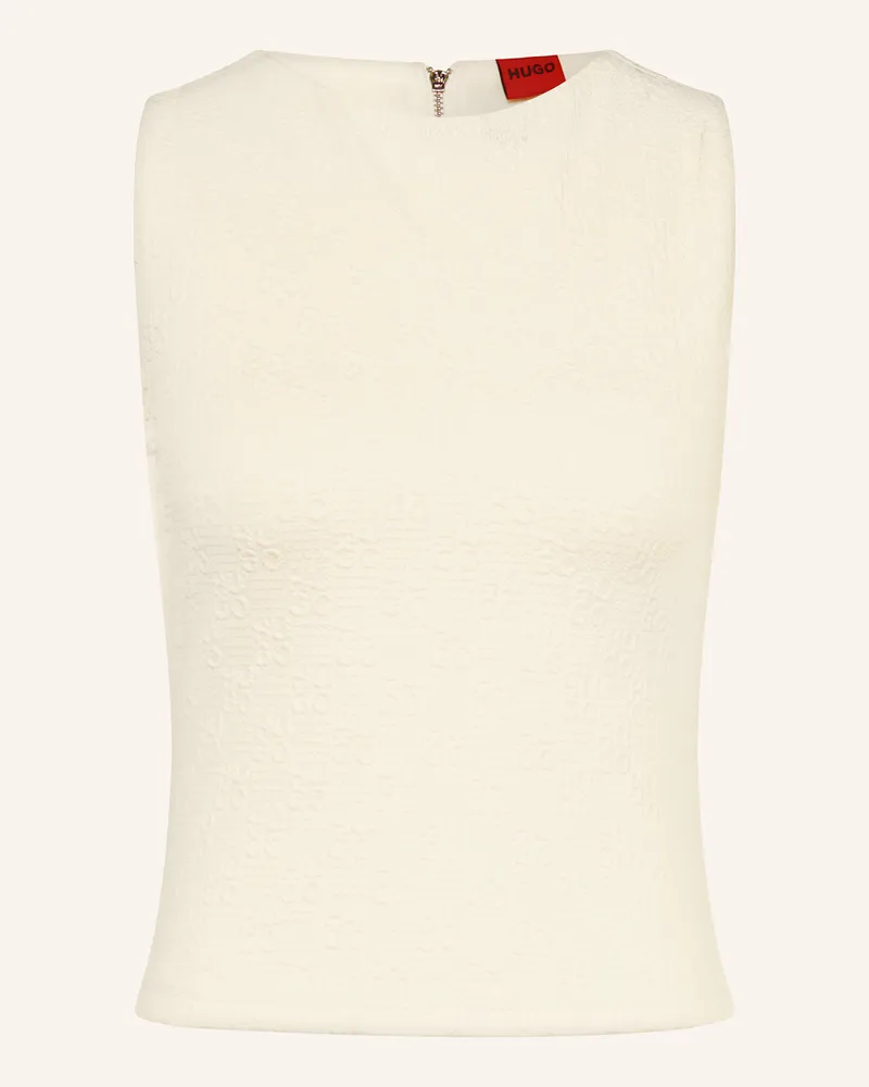 HUGO BOSS Top DAIRONI Creme