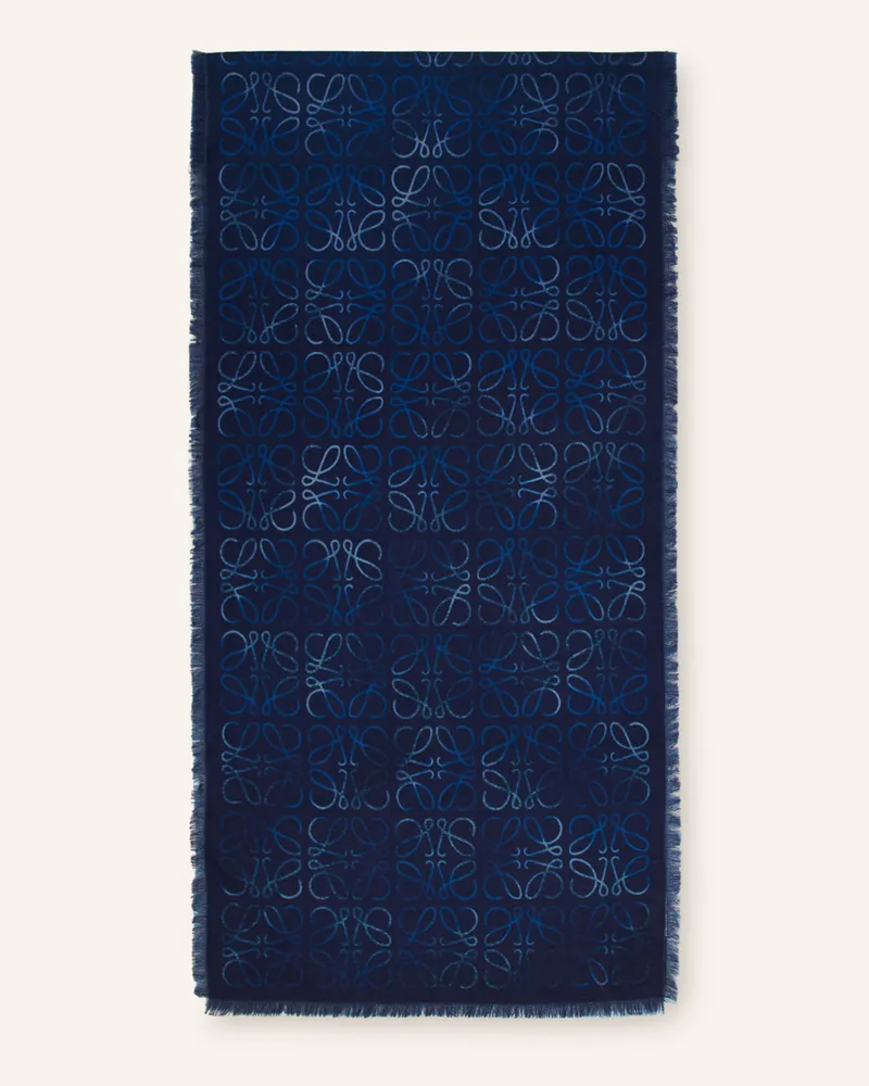 Loewe Schal Blau
