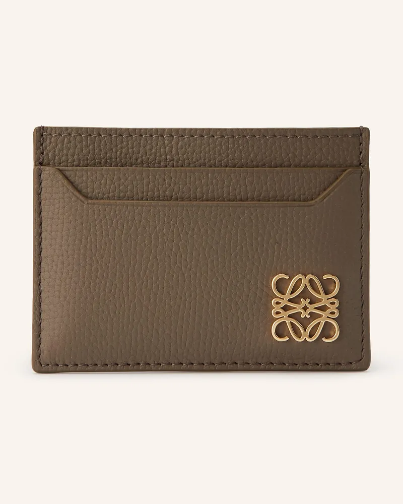 Loewe Kartenetui Anagram beige Taupe