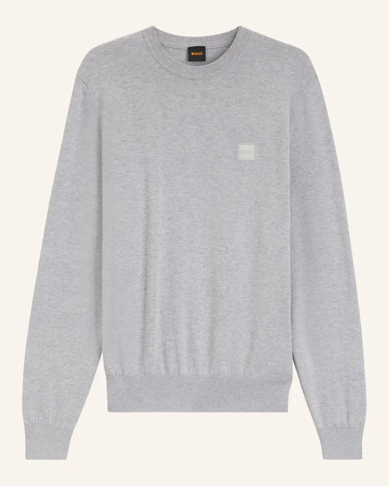 HUGO BOSS Pullover Kanovano grau Grau