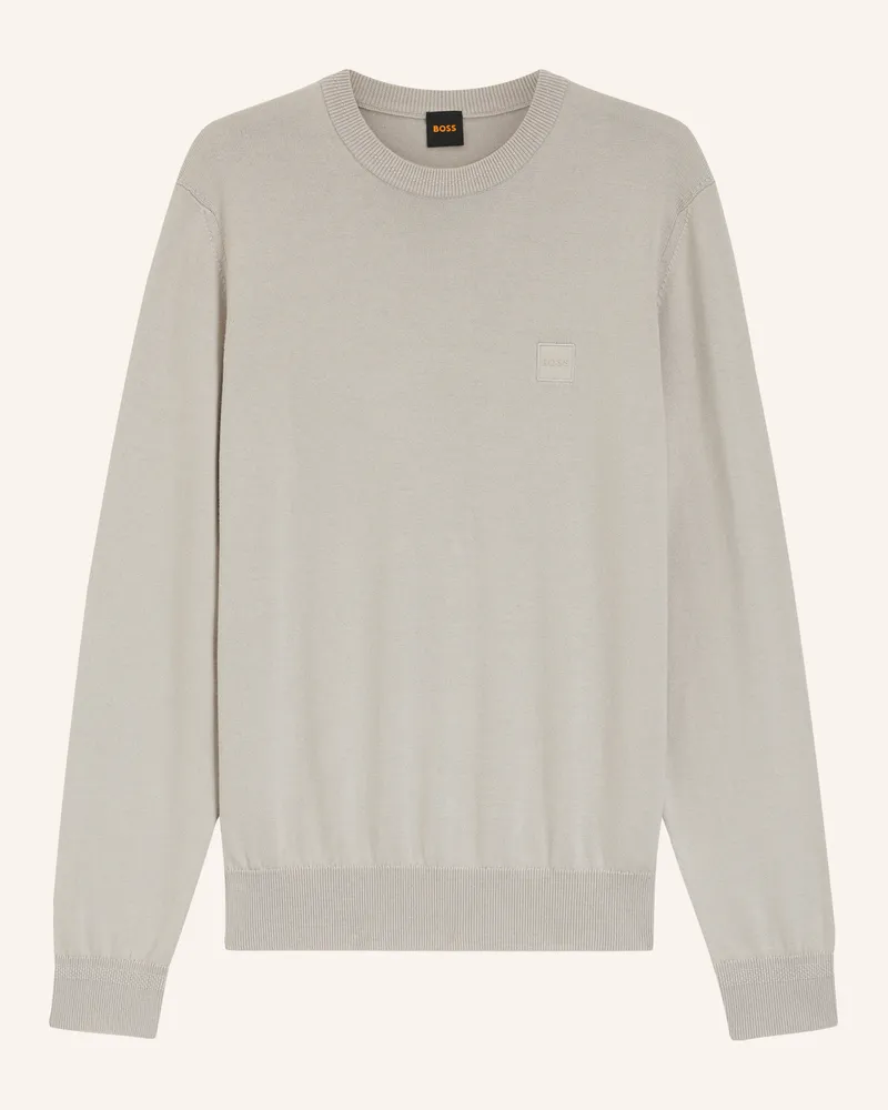 HUGO BOSS Pullover Kanovano grau Grau