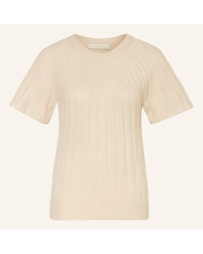 lilienfels Strickshirt mit Cashmere Beige