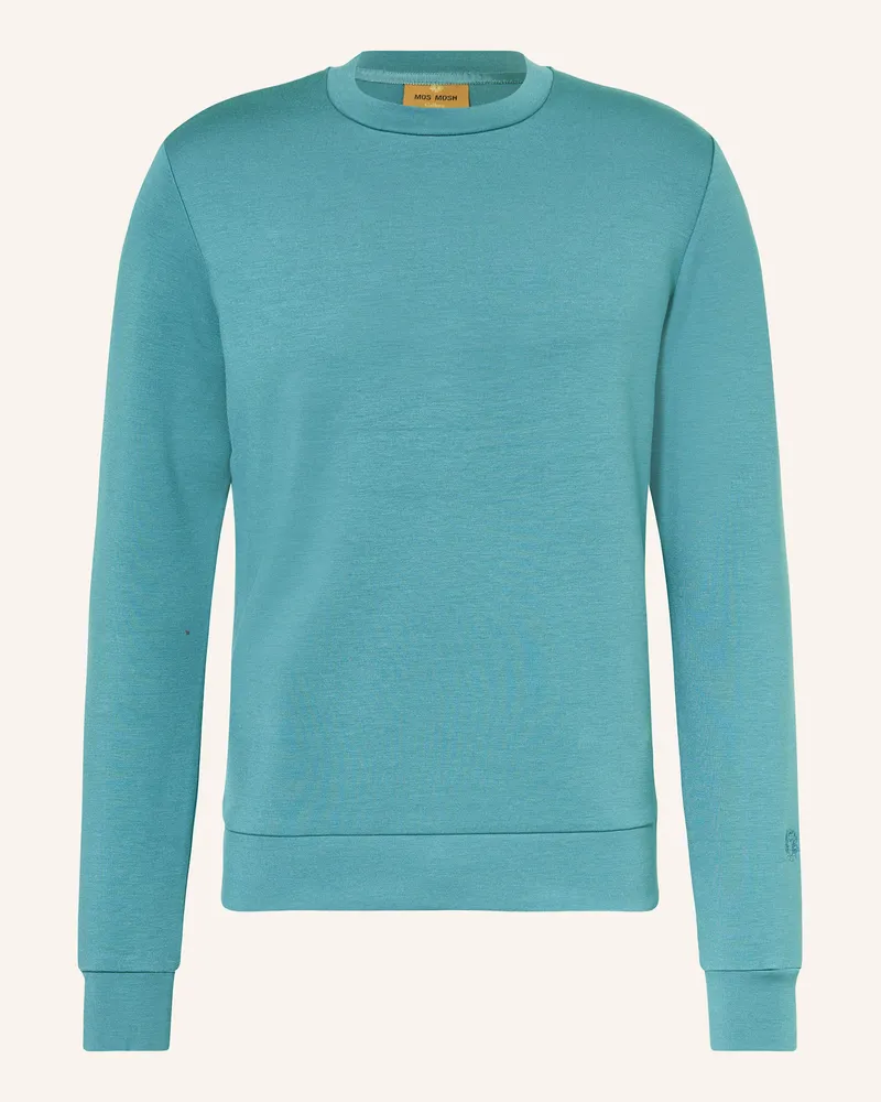 Mos Mosh Sweatshirt MMGABEL Blau