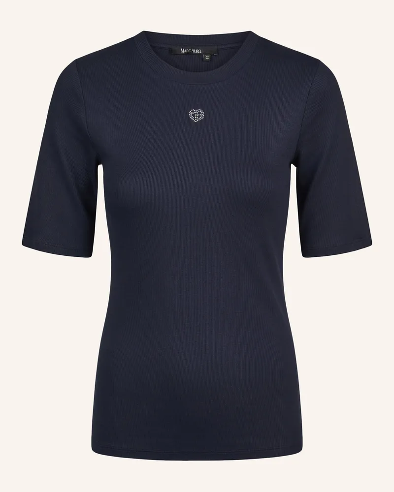 MARC AUREL Shirt blau Dunkelblau