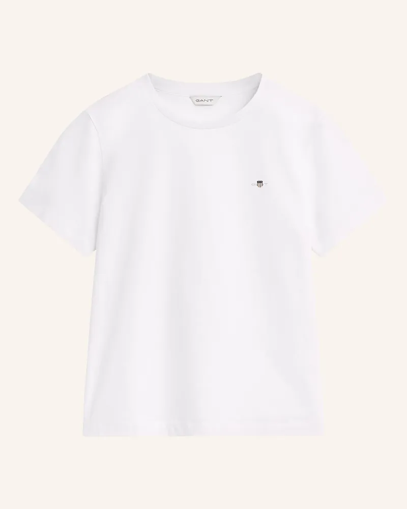 Gant T-Shirt Weiss