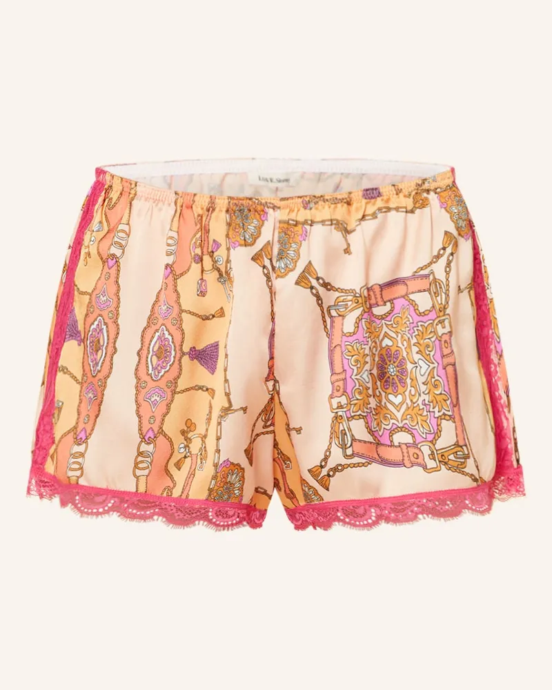 LOVE Stories Schlafshorts APOLLO Pink