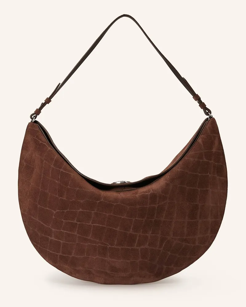 Jacquemus Schultertasche LE CALISSO ROND Braun