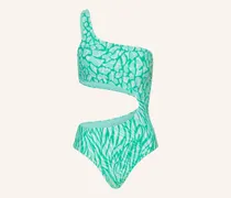 One-Shoulder-Badeanzug ANIMAL INSTINCT