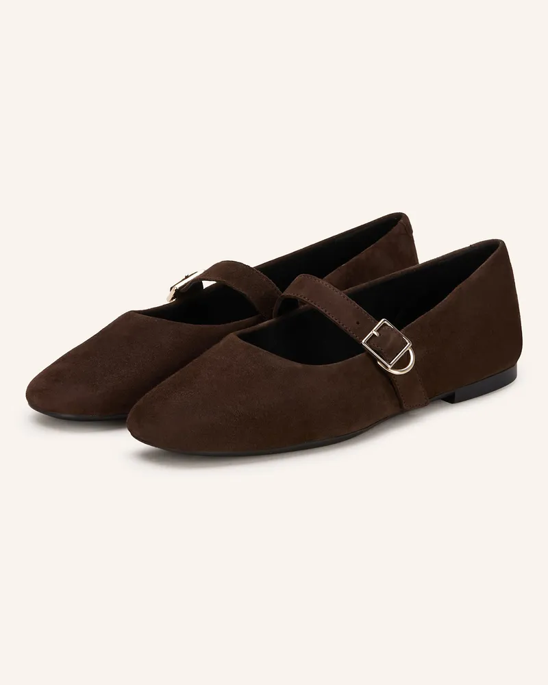 Vagabond Mary-Jane-Ballerinas Jolin braun Dunkelbraun