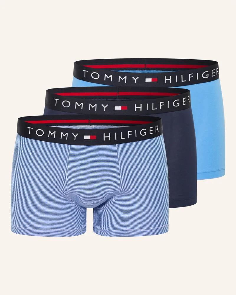 Tommy Hilfiger 3er-Pack Boxershorts blau Dunkelblau
