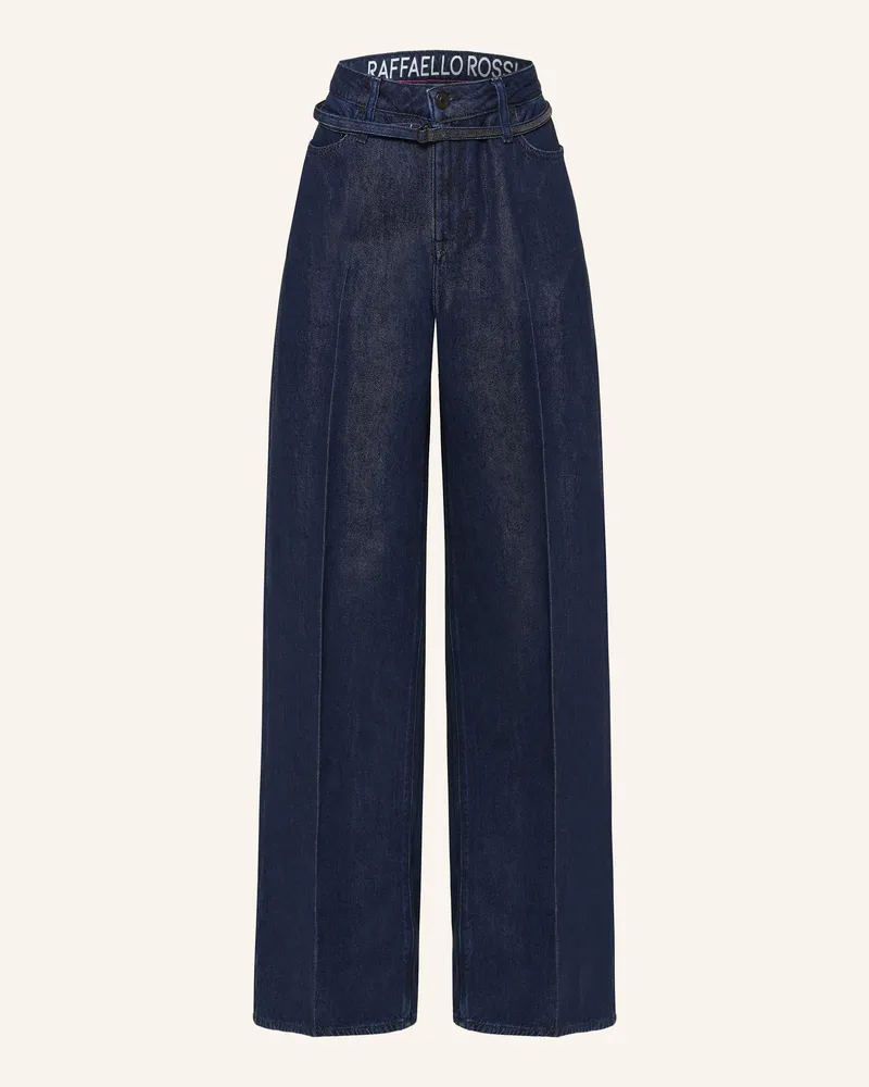 RAFFAELLO ROSSI  Wide Leg Jeans SVENTY B mit Schmucksteinen 890