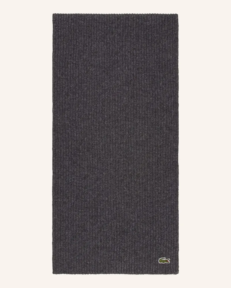 Lacoste Schal Grau