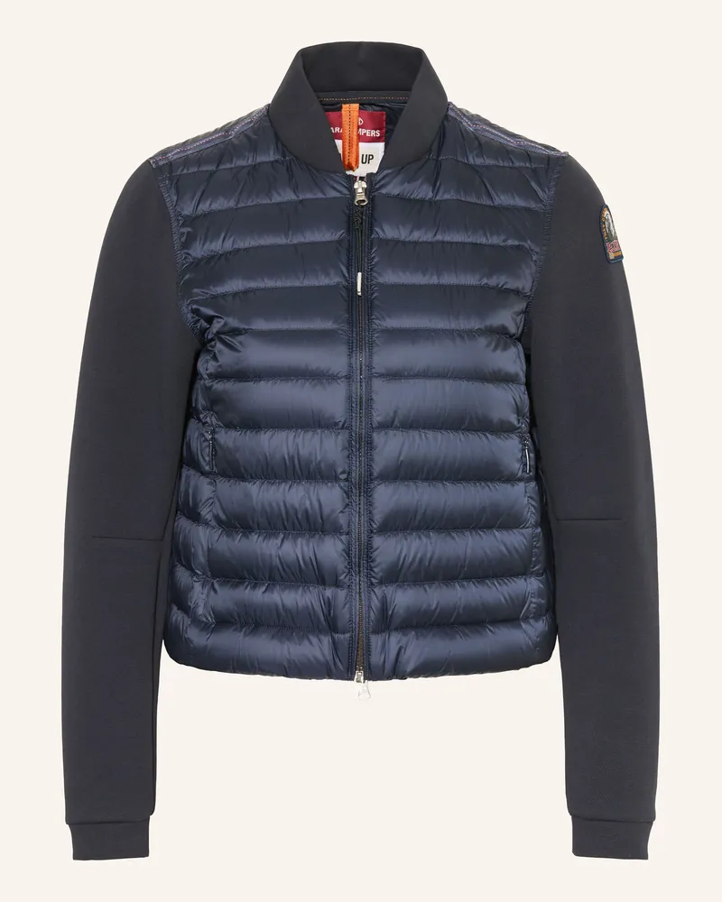 Parajumpers Lightweight-Daunenjacke Kalysta Im Materialmix blau Dunkelblau