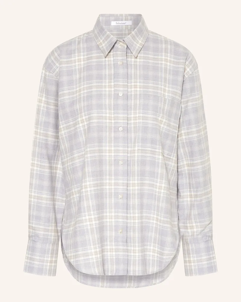Soluzione Hemdbluse Hellgrau