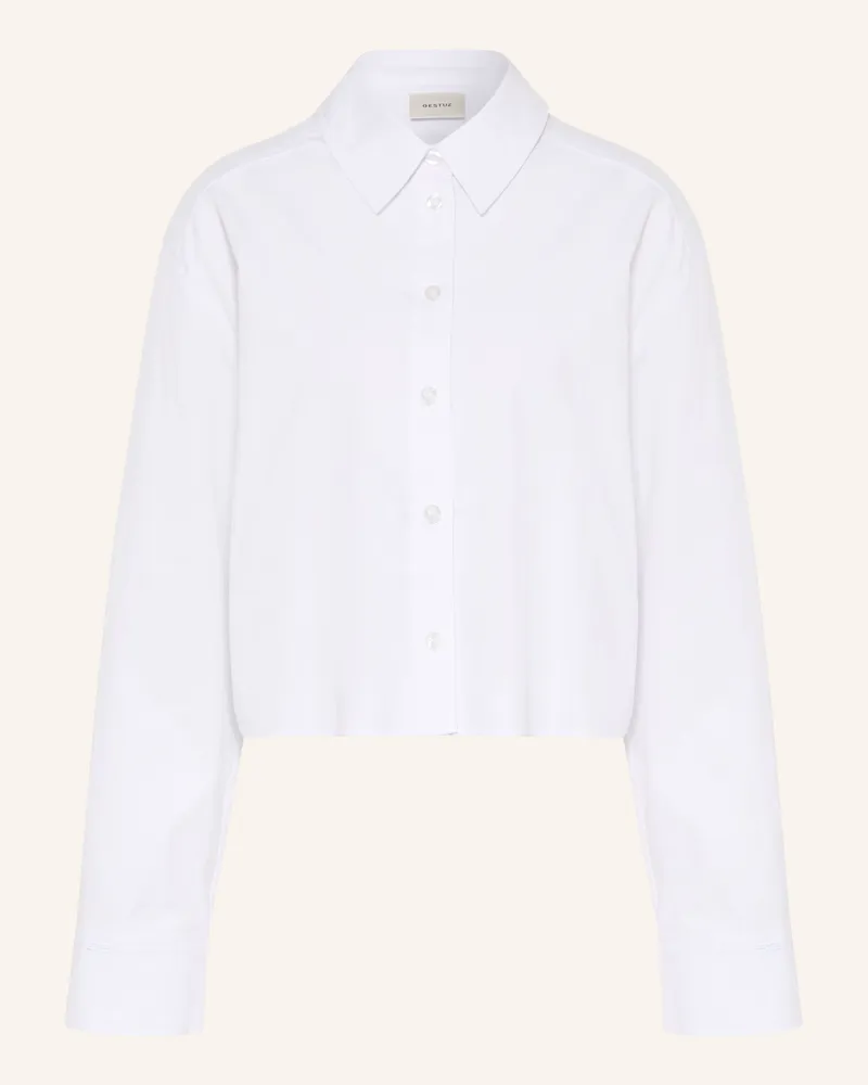 Gestuz Hemdbluse GZYORK Weiss