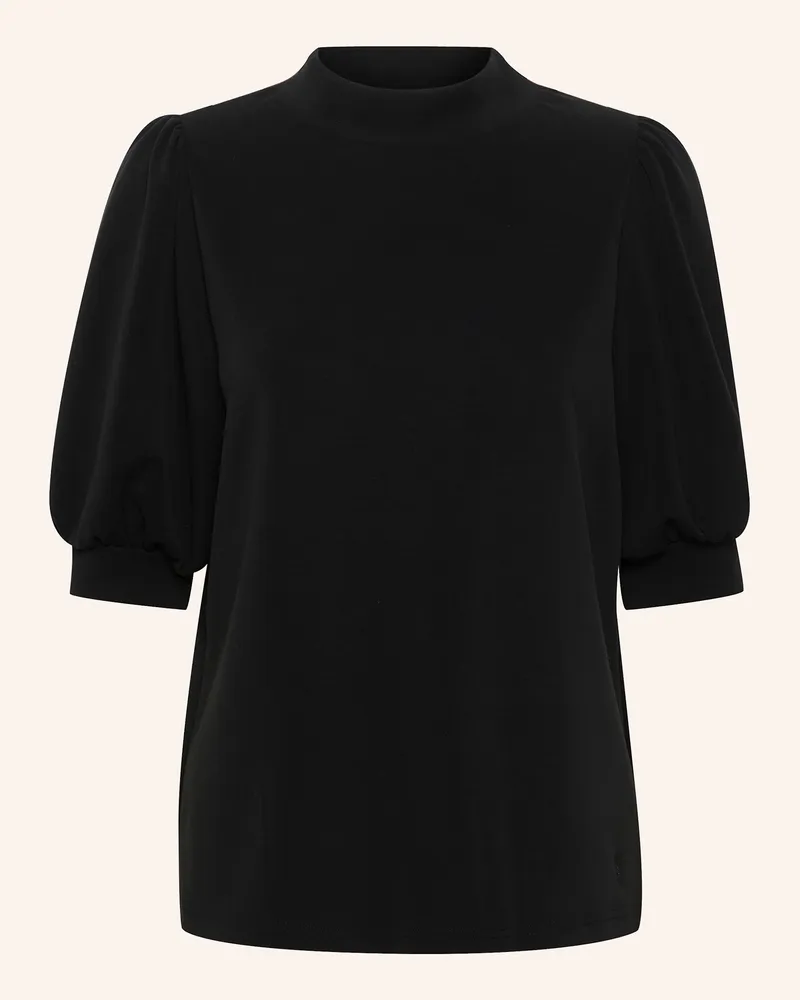 My Essential Wardrobe Bluse PUFF Schwarz