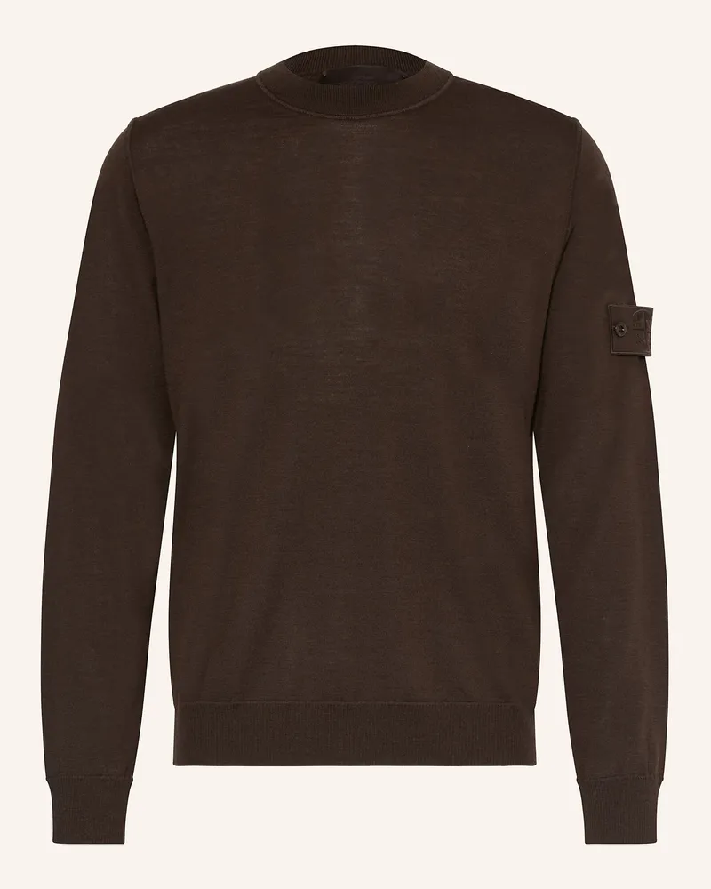 Stone Island Pullover GHOST Dunkelbraun