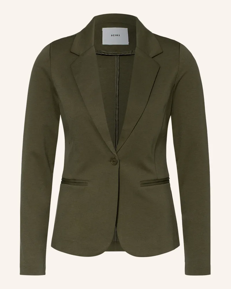 ICHI Jerseyblazer Ihkate gruen Oliv