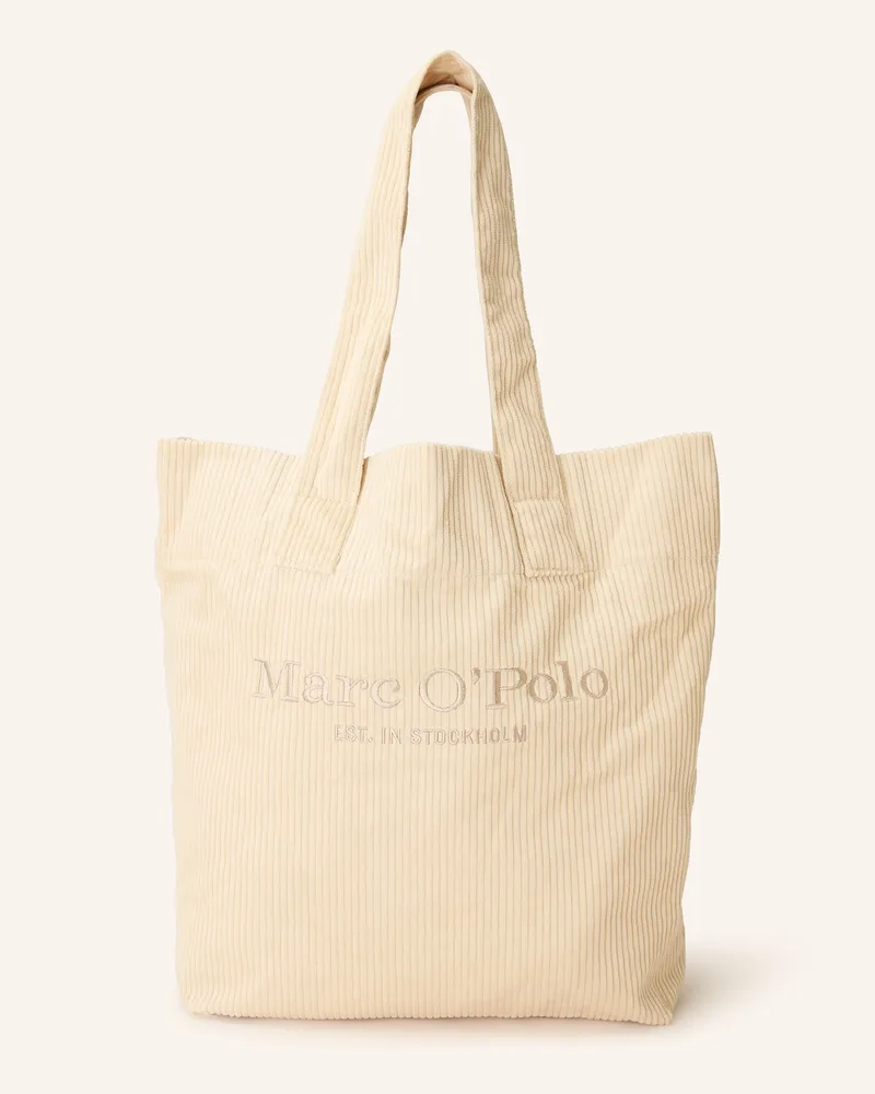 Marc O'Polo Shopper MEDIUM aus Cord Creme
