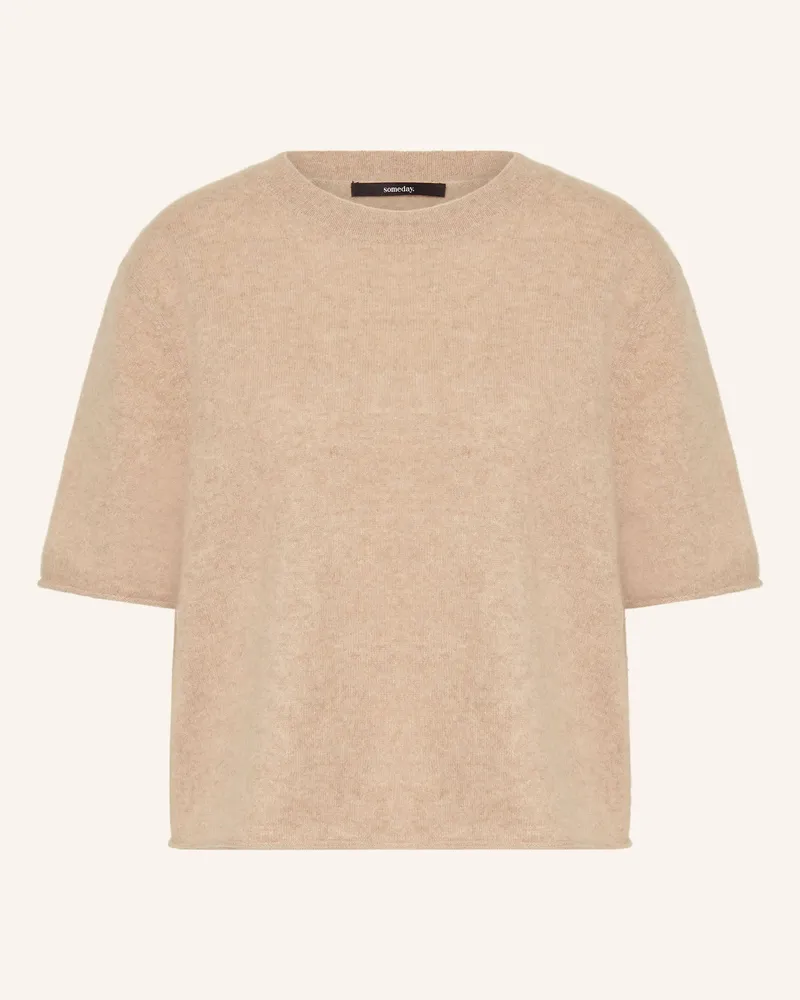 someday. Strickshirt TALMA aus Cashmere Taupe