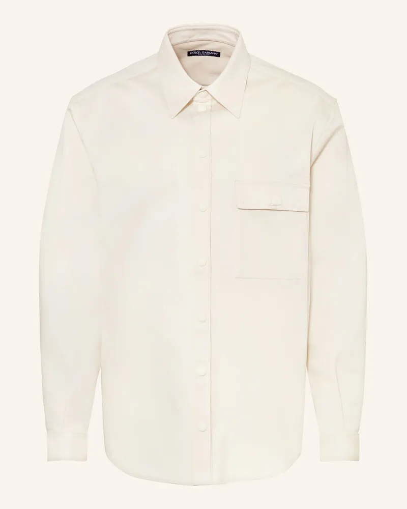 Dolce & Gabbana Hemd Comfort Fit Ecru