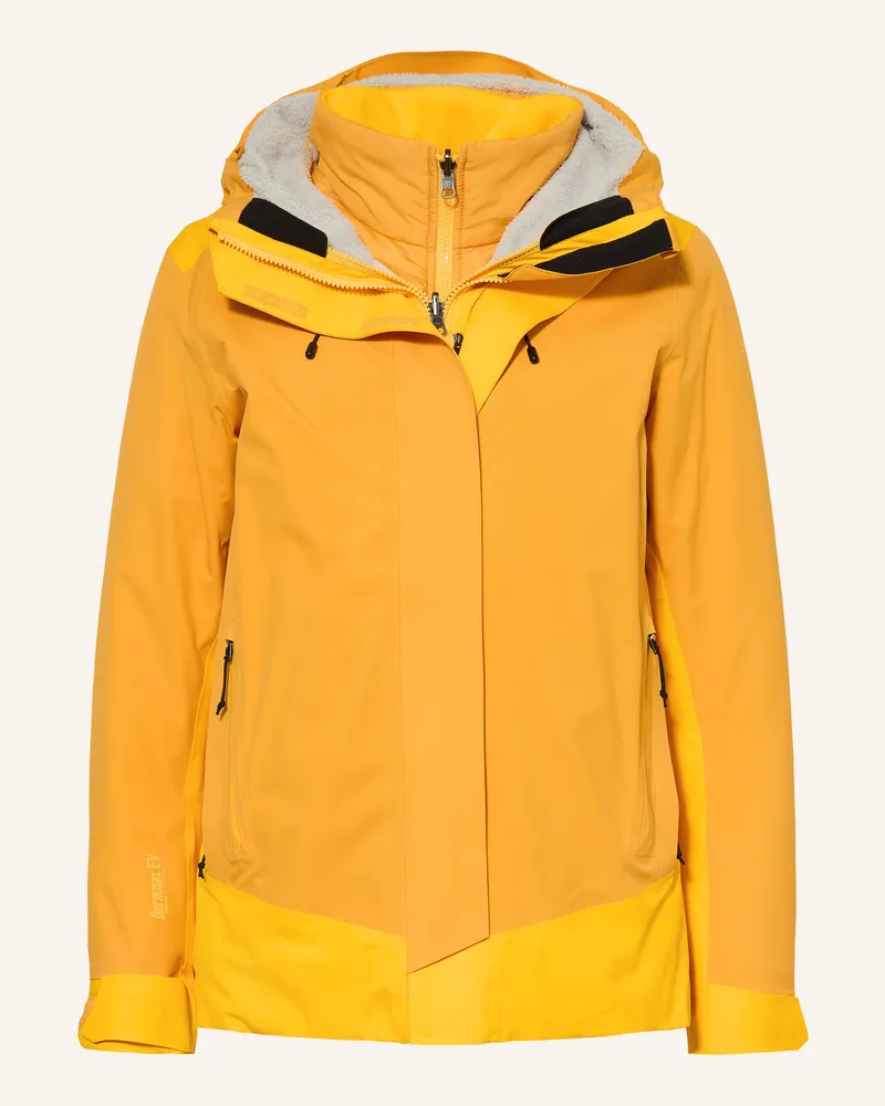 Schöffel 2-In-1-Jacke Refoca gelb Dunkelgelb