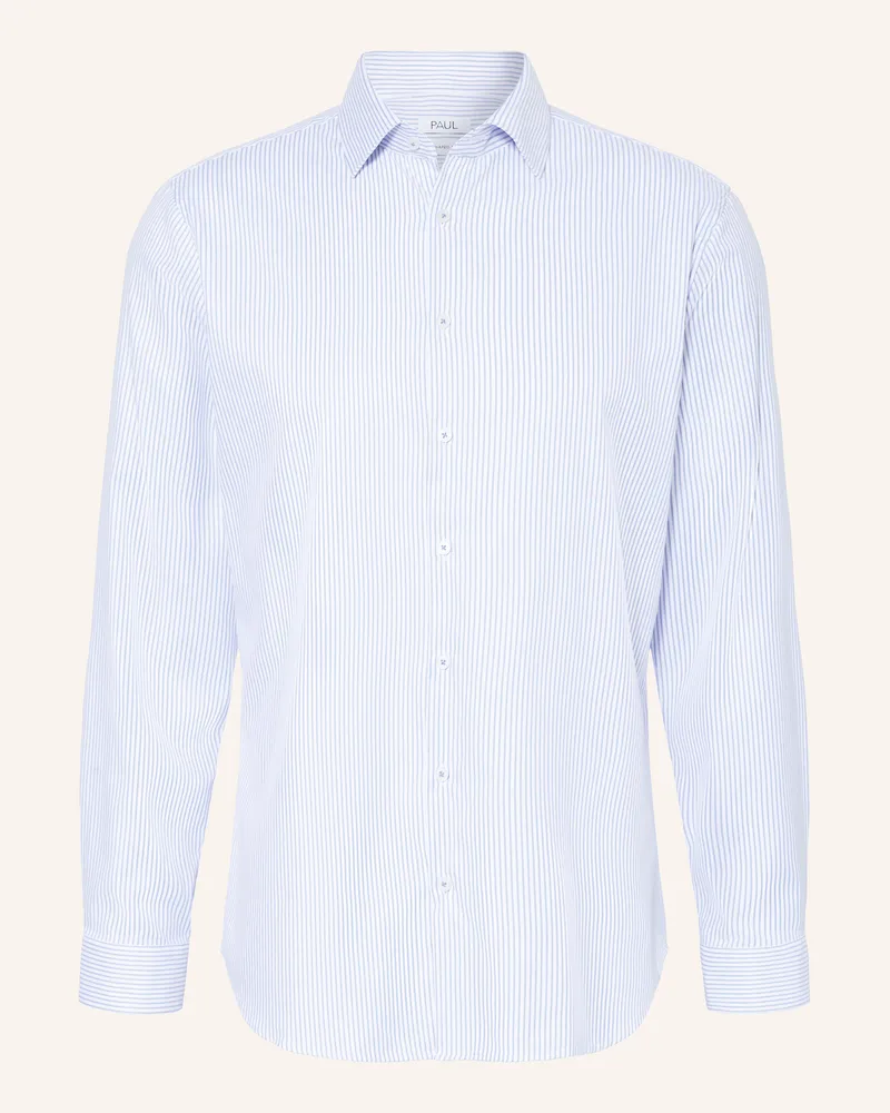 paul Hemd Shaped Fit blau Hellblau